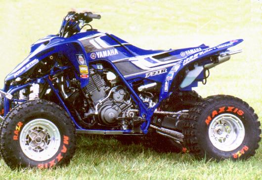 Bryan Baker’s 721cc Yamaha Raptor.
