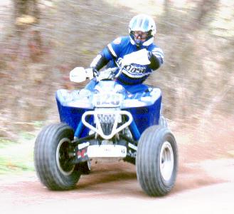 Rich Travalena’s Miller’s Yamaha 500cc Wolverine.