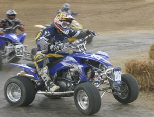 Chris Fristoe was extremely fast on his new YFZ. He finished second in his latest coming out of retirement outing.