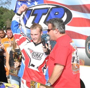 Crowd favorite, Joe Haavisto went 3-1 for the runner up. You should have seen him pull on the field in the second moto!