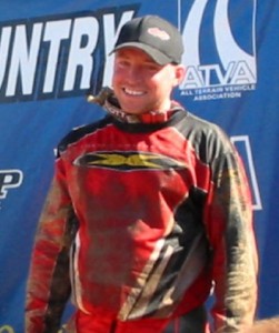 Nothing stops this fun loving guy from enjoying the sport. No matter what place William Yokley finishes, he is usually smiling big. This grin is just a tad bigger as he took top honors in his hometown state of Kentucky. The first words out of his mouth -- "Hell Yeah!" 