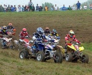 None other than Bill Ballance takes the holeshot as they dive into the muddy abyss of Sparta, Kentucky.