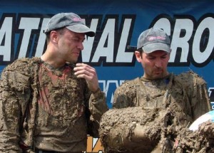 Jeff Stoess and Chad Duvall talk about the miserable track conditions. 