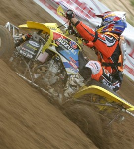 Gust hammered through the world famous Southwick sand berms with ease. 