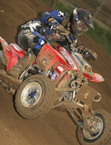 Dustin "Just Doesin' Say Much" Wimmer may not have much to say, but on the track he and his finely tuned East Coast ATV 450R sure do scream together. Wimmer came close to winning the race and once again proved he's got everything it takes to win a championship.