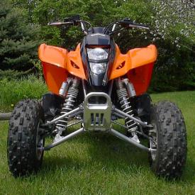 æggelederne spiller emne Kawasaki's 2005 KFX400 – ATV Scene Magazine