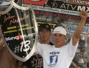 Bling Star brings creativity and modern day innovation to the scene. Here Bling Star's president, Freddie Shepard, awards 2006 GNC Champ, John "Ironman" Natalie with this cool shield trophy.