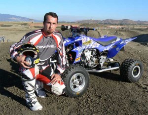 Neemia Curtean won the pro championship with his Triumph supported Yamaha YFZ. 