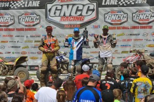 XC1 Pro Podium: (left) Chris Borich, Walker Fowler, (right) Adam McGill 