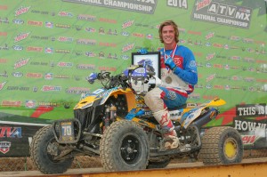 Canadian Can-Am X-Team member Mathieu Deroy competed in both the Pro-Am and Open A classes, winning the latter at Red Bud with a 2-1 moto score. 