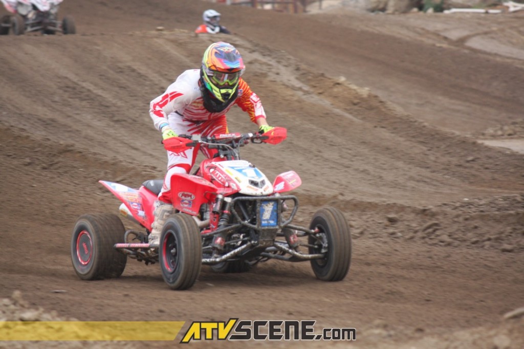 Round 2 David Haagsma came out to Milestone and put on a clinic for the all the ATV racers. This Spark / Maxxis backed young racer is clearly on top of his game!  