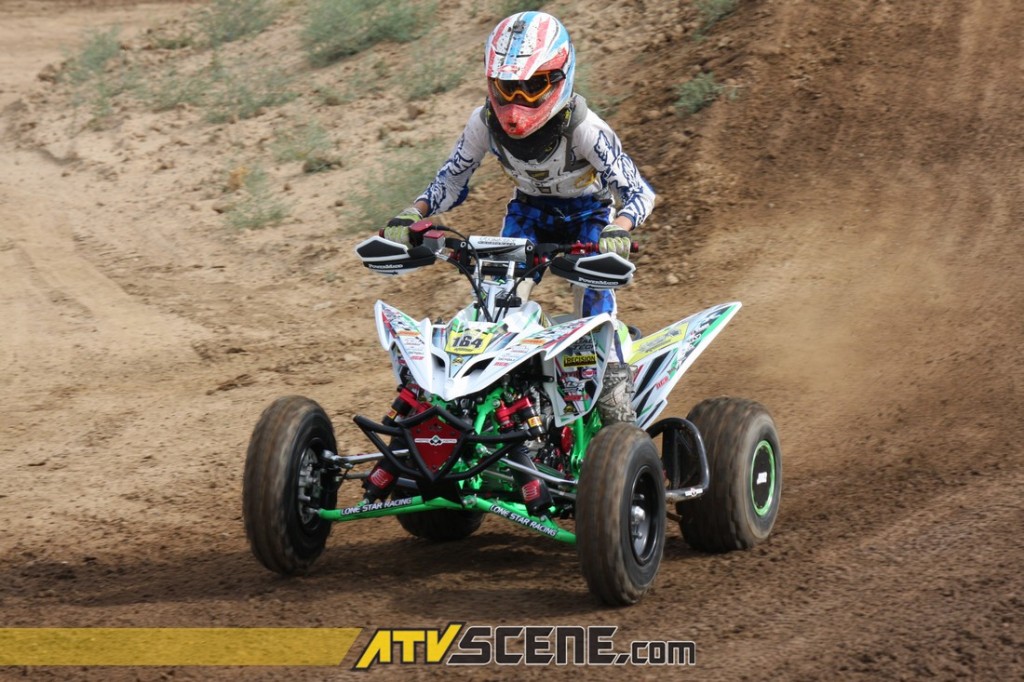 Triumph Motorsports built Raptor 250 and Jerry Maldonado swept the Open 250 from start to finish