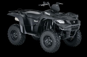 A Special Edition model for 2016 features Matte Black body work along with Power Steering and the rest of the KingQuad’s top-grade features.