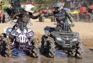 Renegade 4x4 pilot Jace Cheramie (Team Performance Powersports / Can-Am) and Outlander ATV racer Robert Parker (Team Momentum Racing / Can-Am) were friendly rivals all season. Parker won two CMR titles and Cheramie took second in the Pro B ranks.