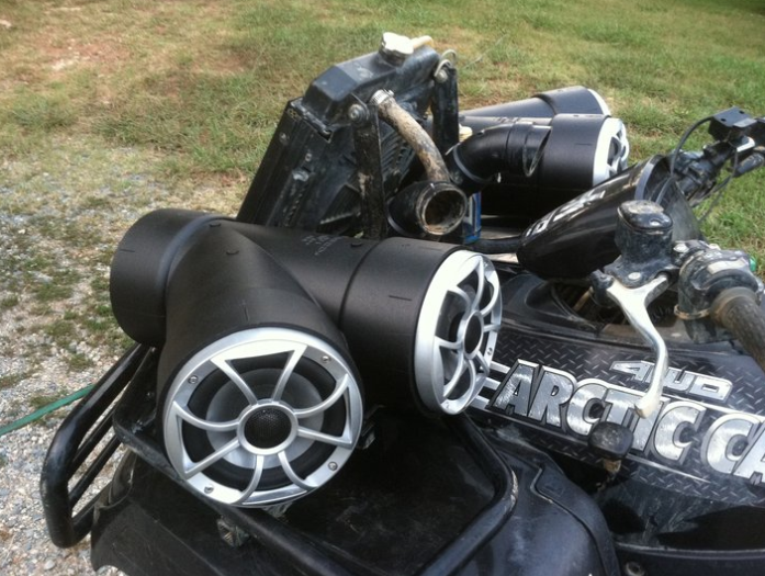 four wheeler speaker bar